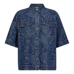DeanCC Denim SS Shirt - Denim blue - Co'couture