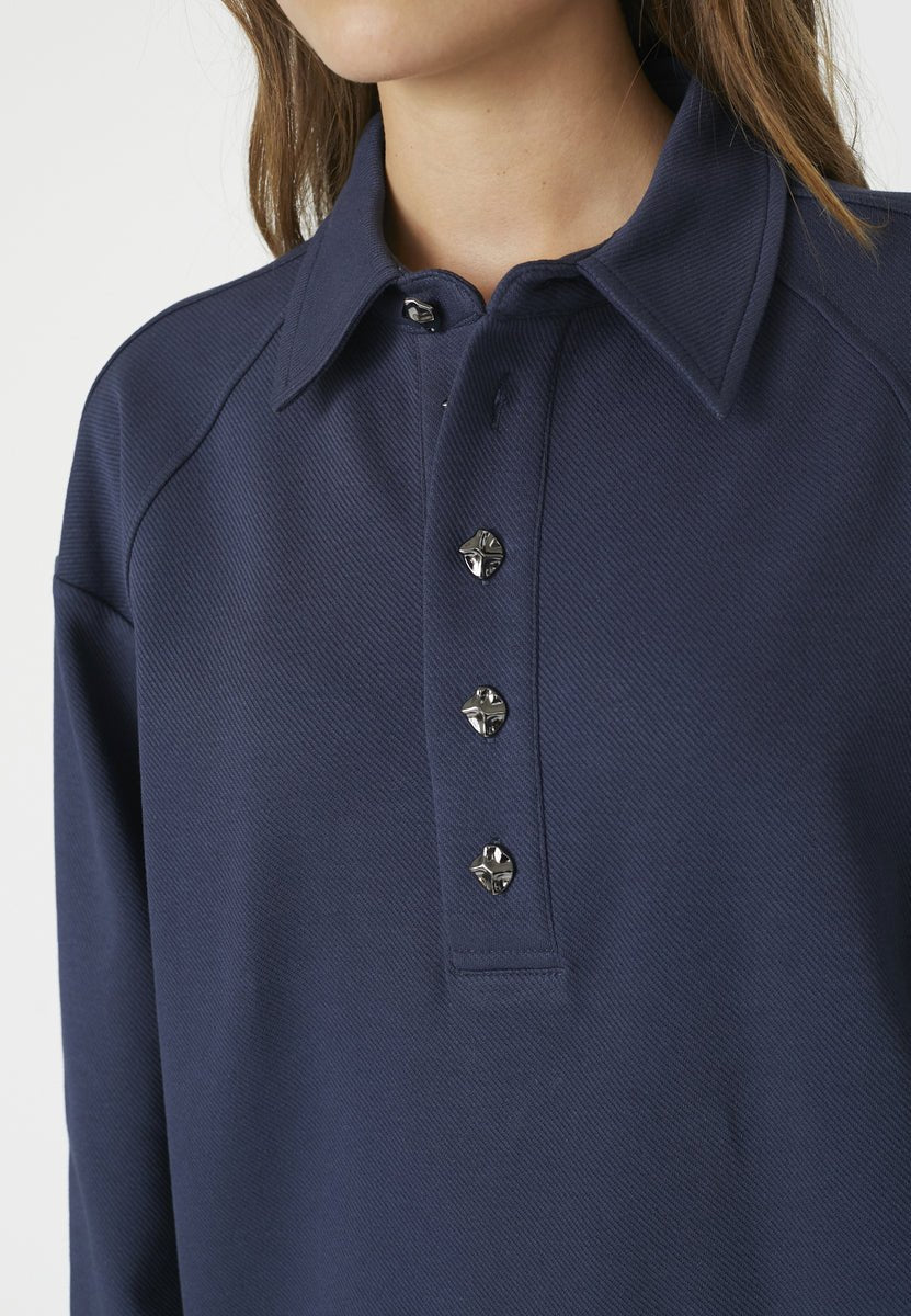 DengiCC Polo Sweat - Navy - Co'couture