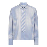DevinCC Stripe Tie Shirt - Blue - Co'couture