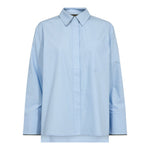 DonnaCC Fold Cuff Shirt - Pale Blue - Co'couture