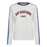 EdgeCC Sport LS Tee - Off - White Blue - Co'couture