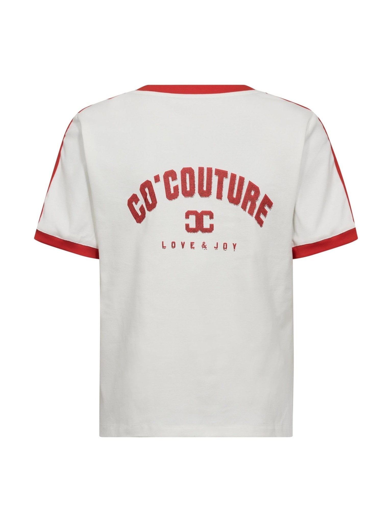 EdgeCC Stripe V - Tee - Offwhite Flame - Co'couture
