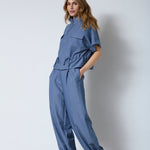 EllyCC Vest - Dusty Blue - Co'couture