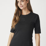 GrannyCC Embroidery SS Tee - Black - Co'couture