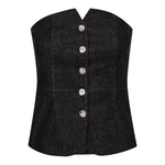 HelimaCC Corsage Top - Black - Co'couture