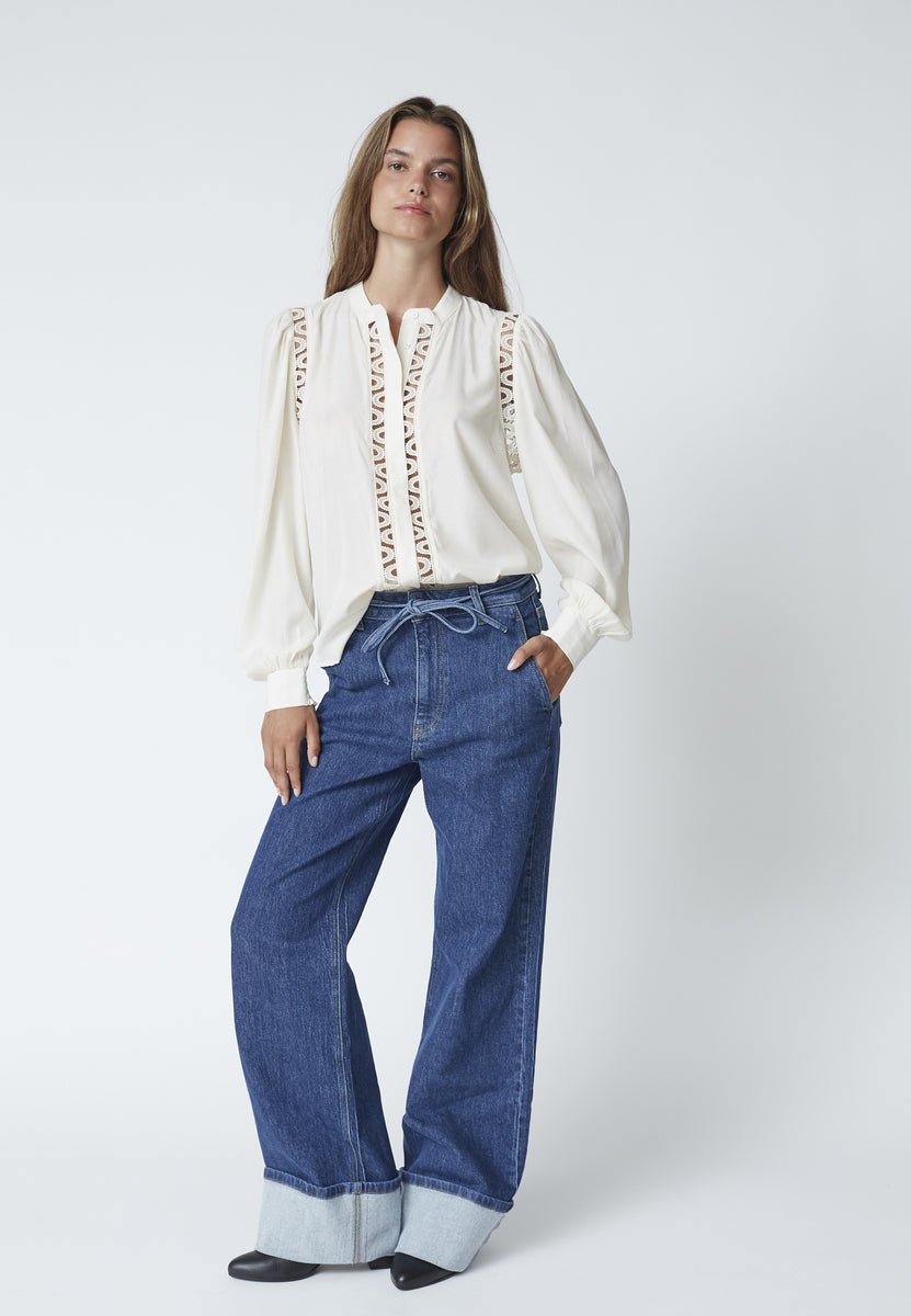 HubbyCC ReAnkle Jeans - Denim blue - Co'couture