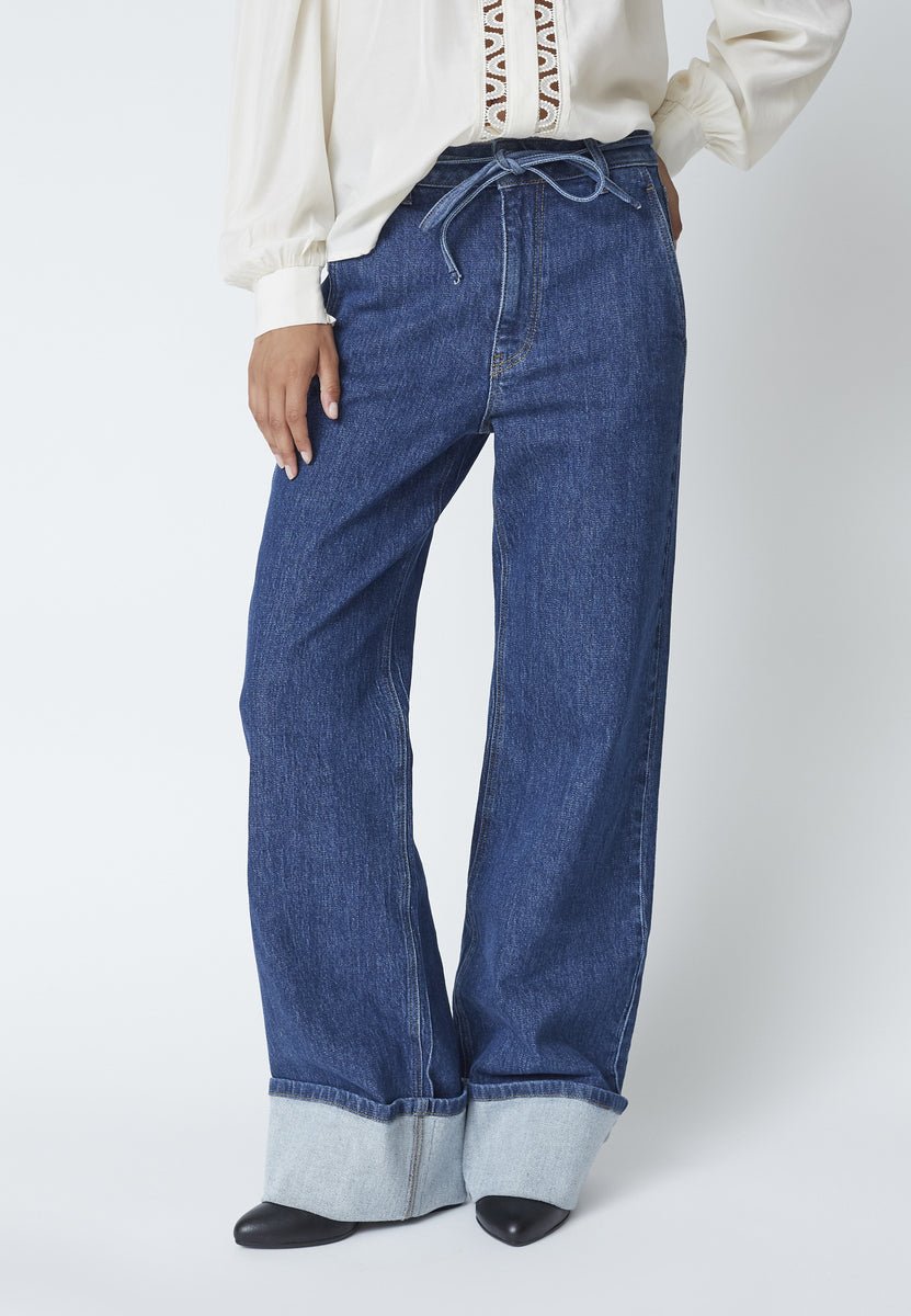 HubbyCC ReAnkle Jeans - Denim blue - Co'couture