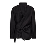 IdinaCC Tie Shirt - Black - Co'couture