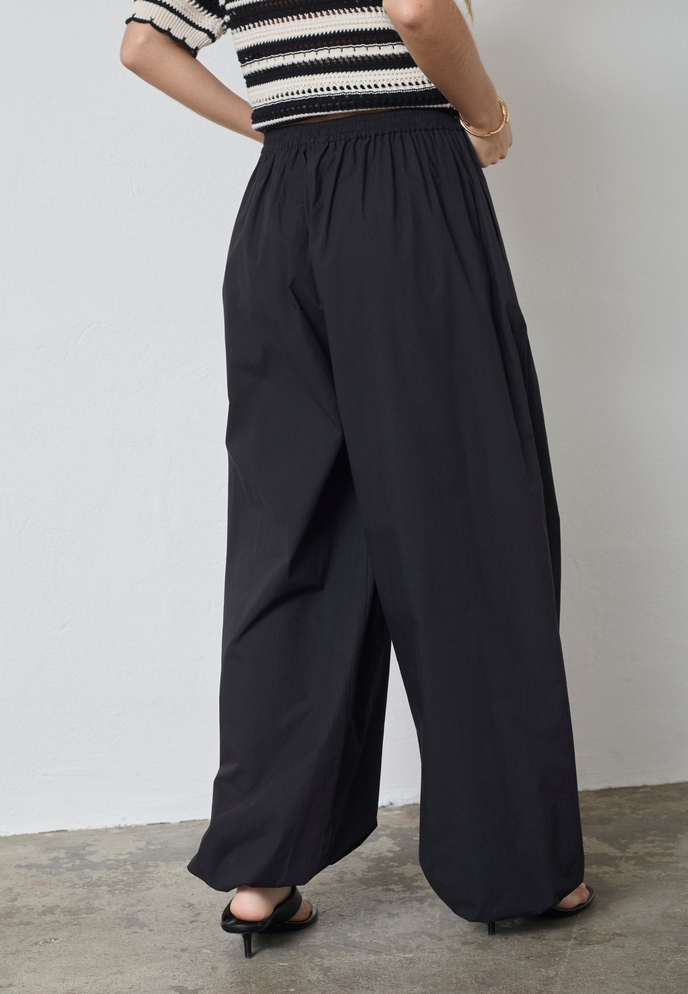 JuneCC Balloon LL Pant - Black - Co'couture
