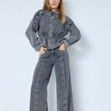 KellanCC Button Jeans - Mid Grey - Co'couture