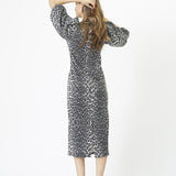 LeoCC Puff Dress - Dark Grey - Co'couture