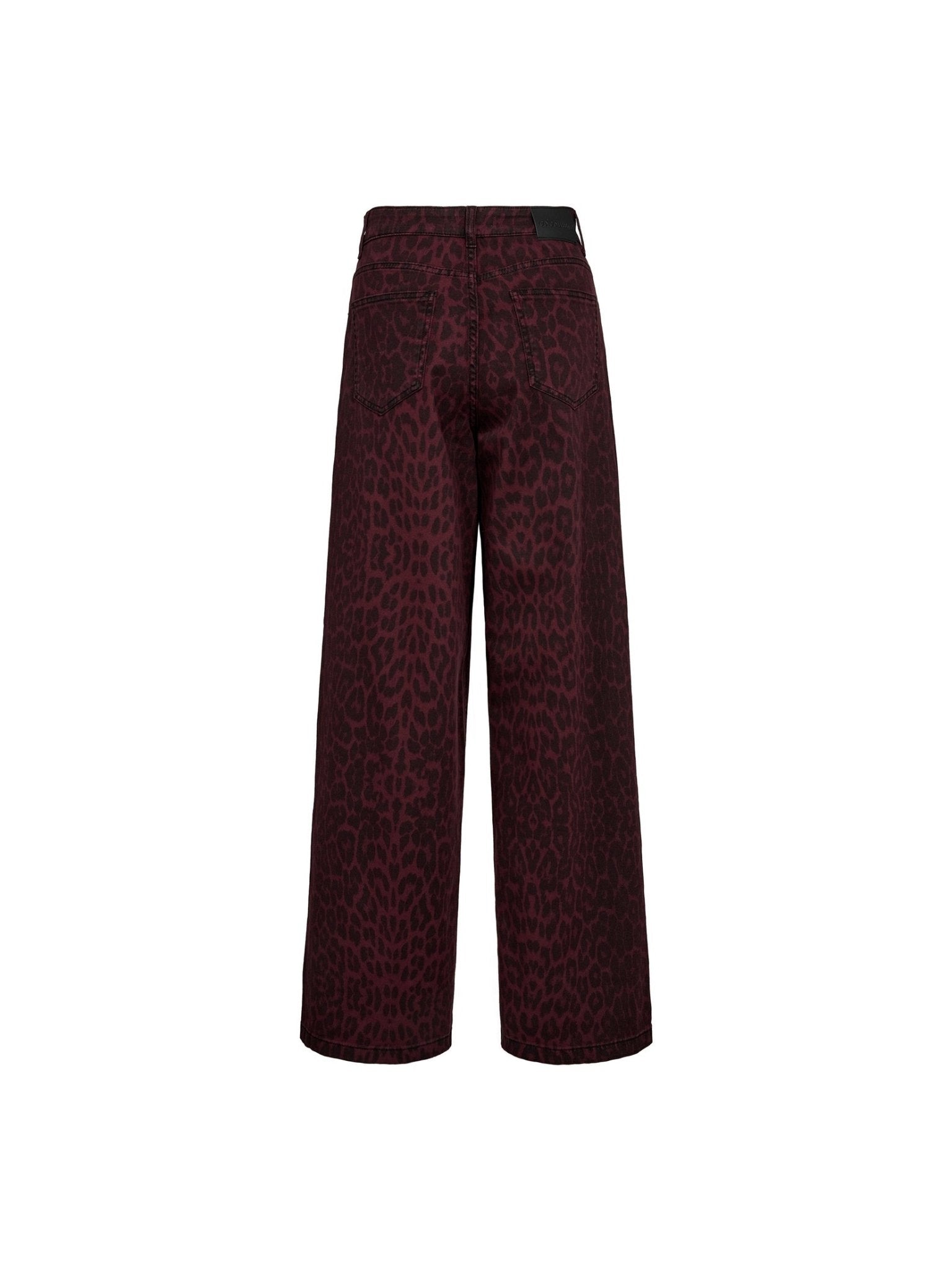 LeoCC Wide Long Pant - Winered - Co'couture