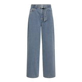 LovaCC Denim Belt Pant - Denim blue - Co'couture