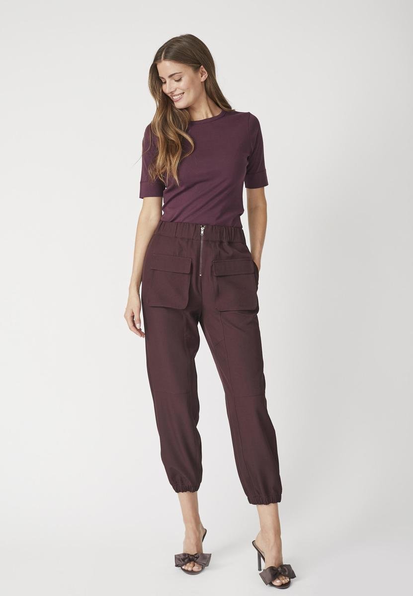 LunaCC Pocket Pant - Winered - Co'couture