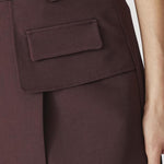 LunaCC Pocket Skirt - Winered - Co'couture