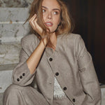 MeeraCC Bomber Jacket - Walnut - Co'couture