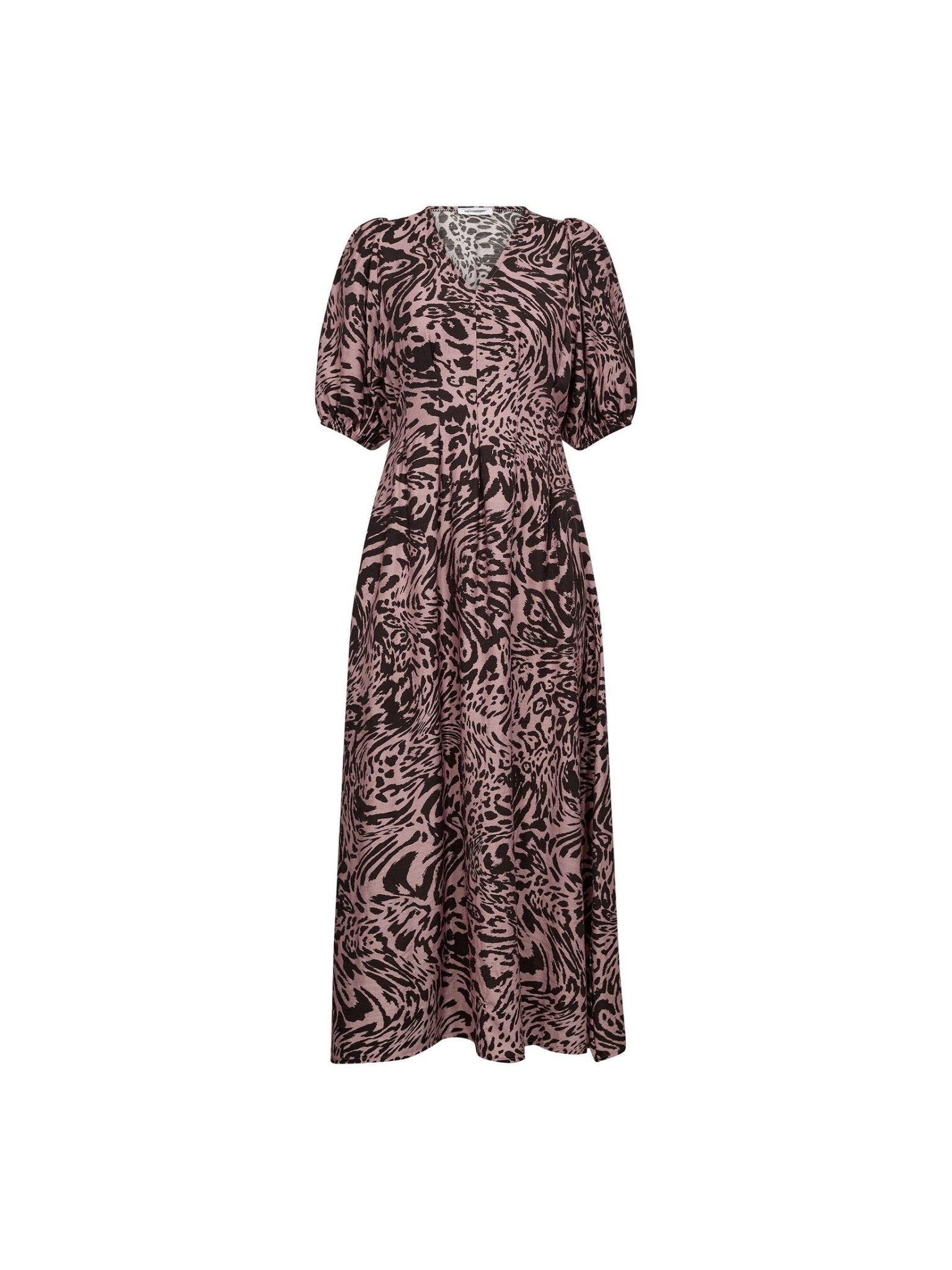 MerylCC Pleat Dress - Old Rose - Co'couture