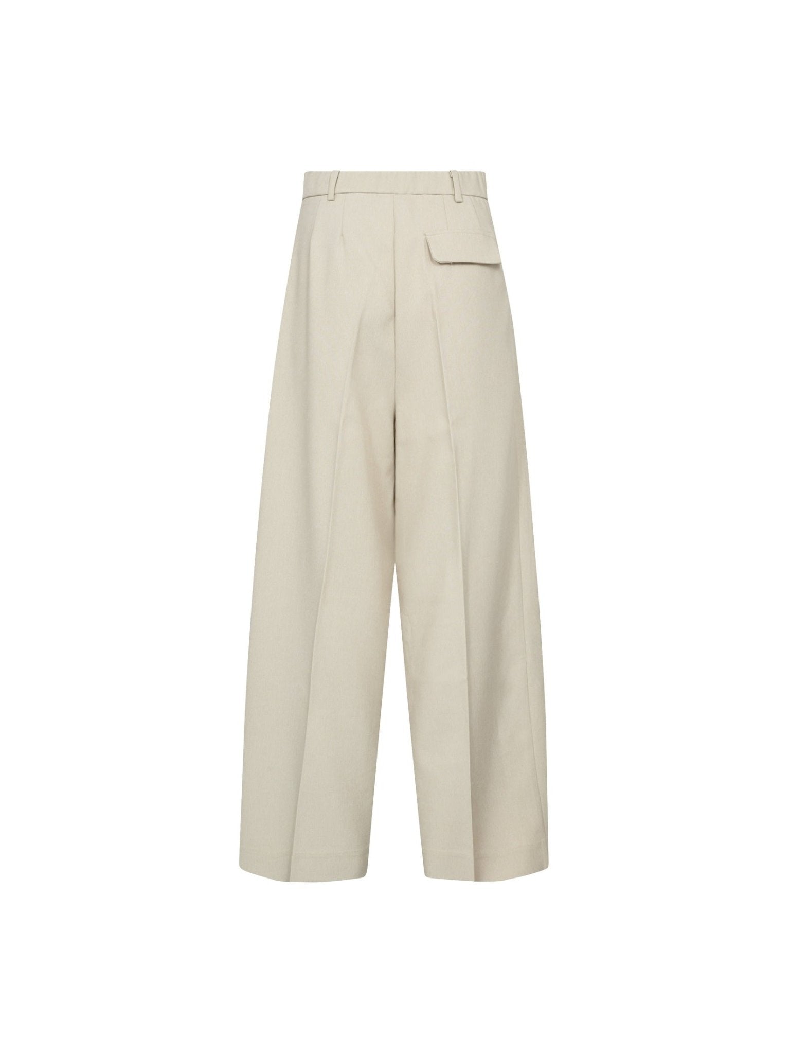 NanaCC Pleat Pant - Bone - Co'couture