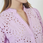 NayaCC Anglaise SS Shirt - Orchid - Co'couture