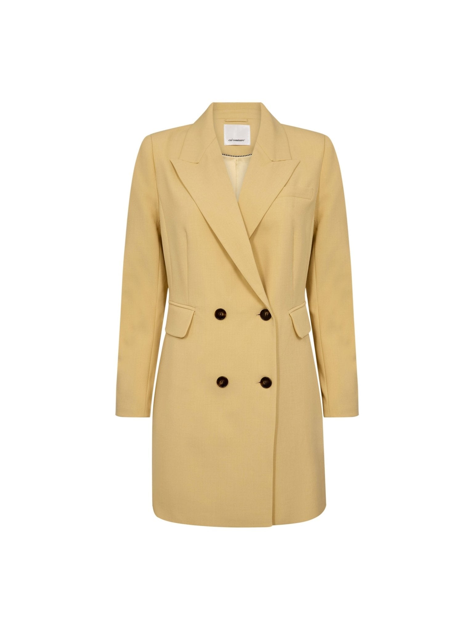NilanCC Blazer Dress - PaleYellow - Co'couture