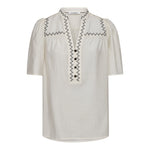 NotisCC SS Blouse - Off white - Co'couture