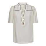 NotisCC SS Blouse - Off white - Co'couture