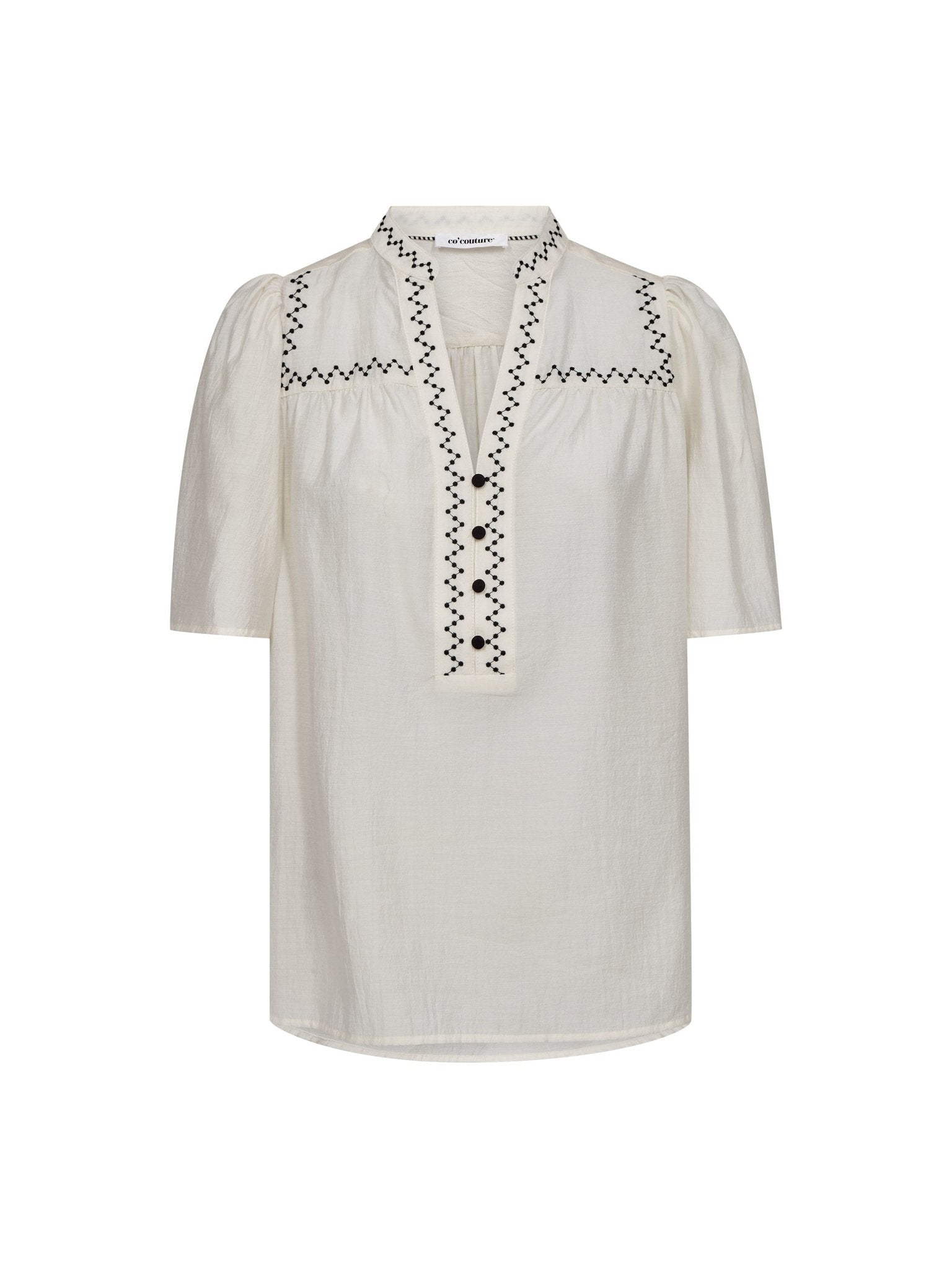 NotisCC SS Blouse - Off white - Co'couture