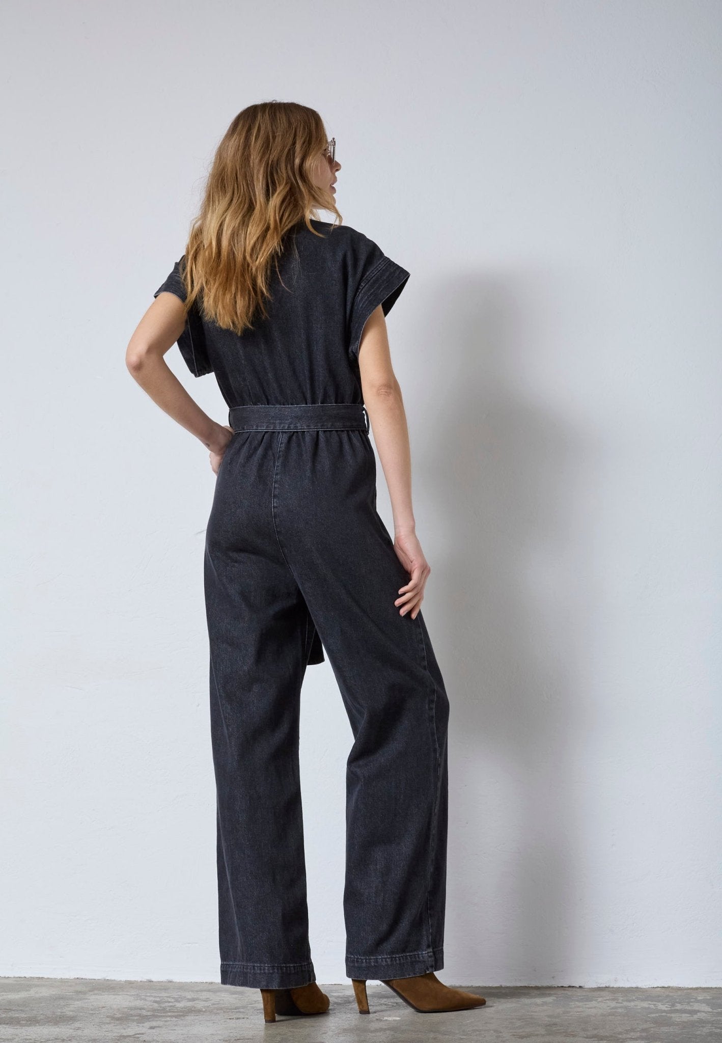 PancyCC Zip Jumpsuit - Black - Co'couture