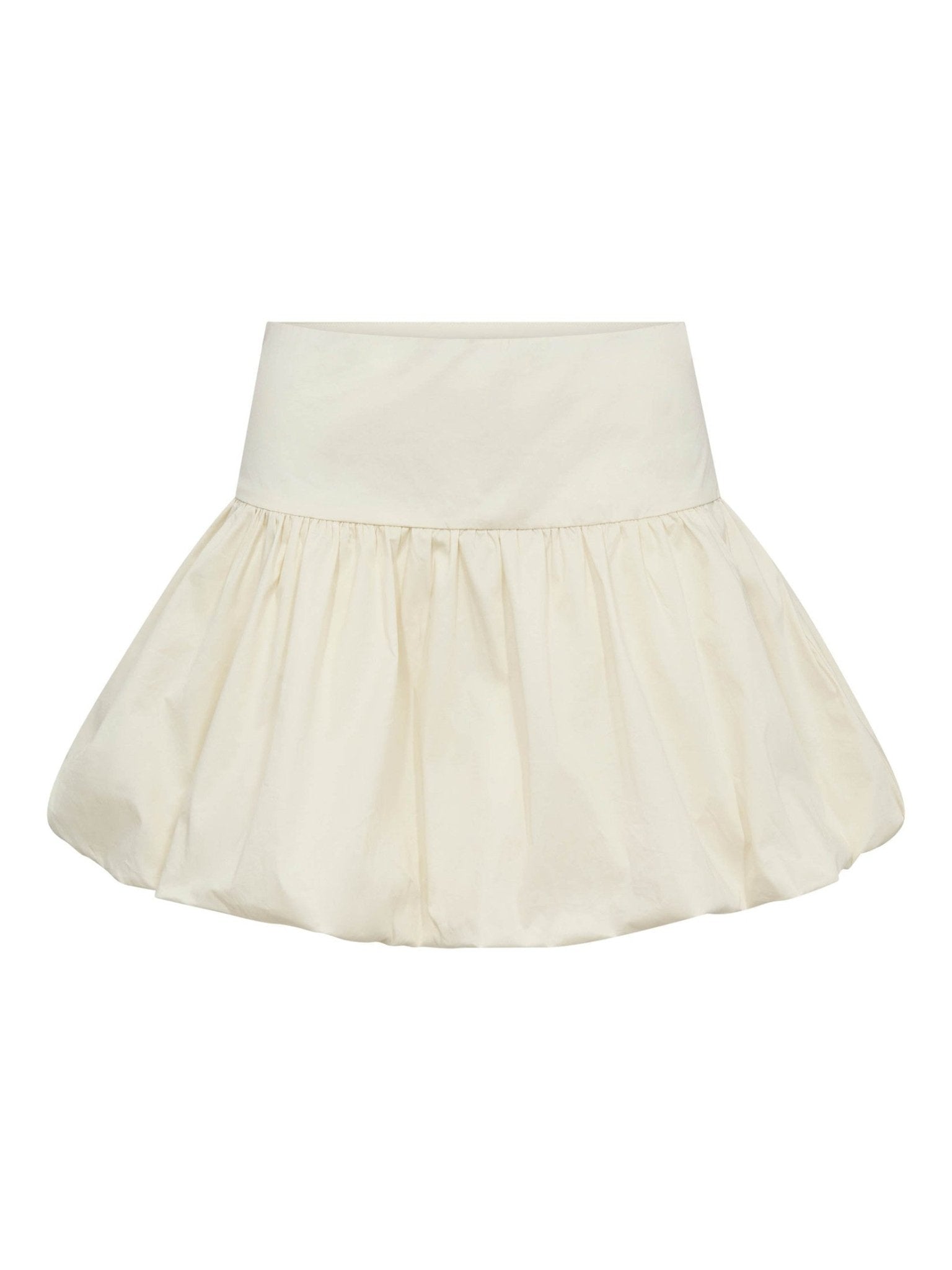 PoppyCC Balloon CropMini Skirt - Bone - Co'couture