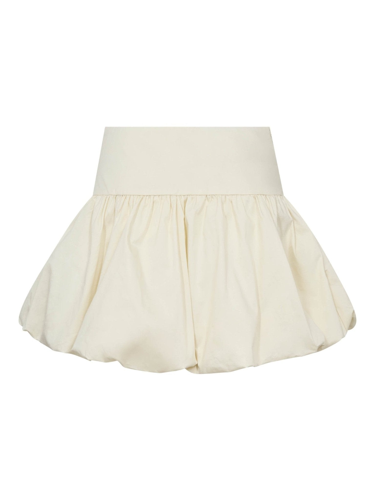 PoppyCC Balloon CropMini Skirt - Bone - Co'couture