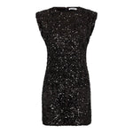 RoslynCC Sequin Dress - Black - Co'couture