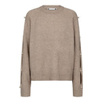 RowanCC Pearl Sleeve Knit - Bone - Co'couture