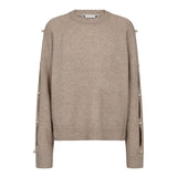 RowanCC Pearl Sleeve Knit - Bone - Co'couture
