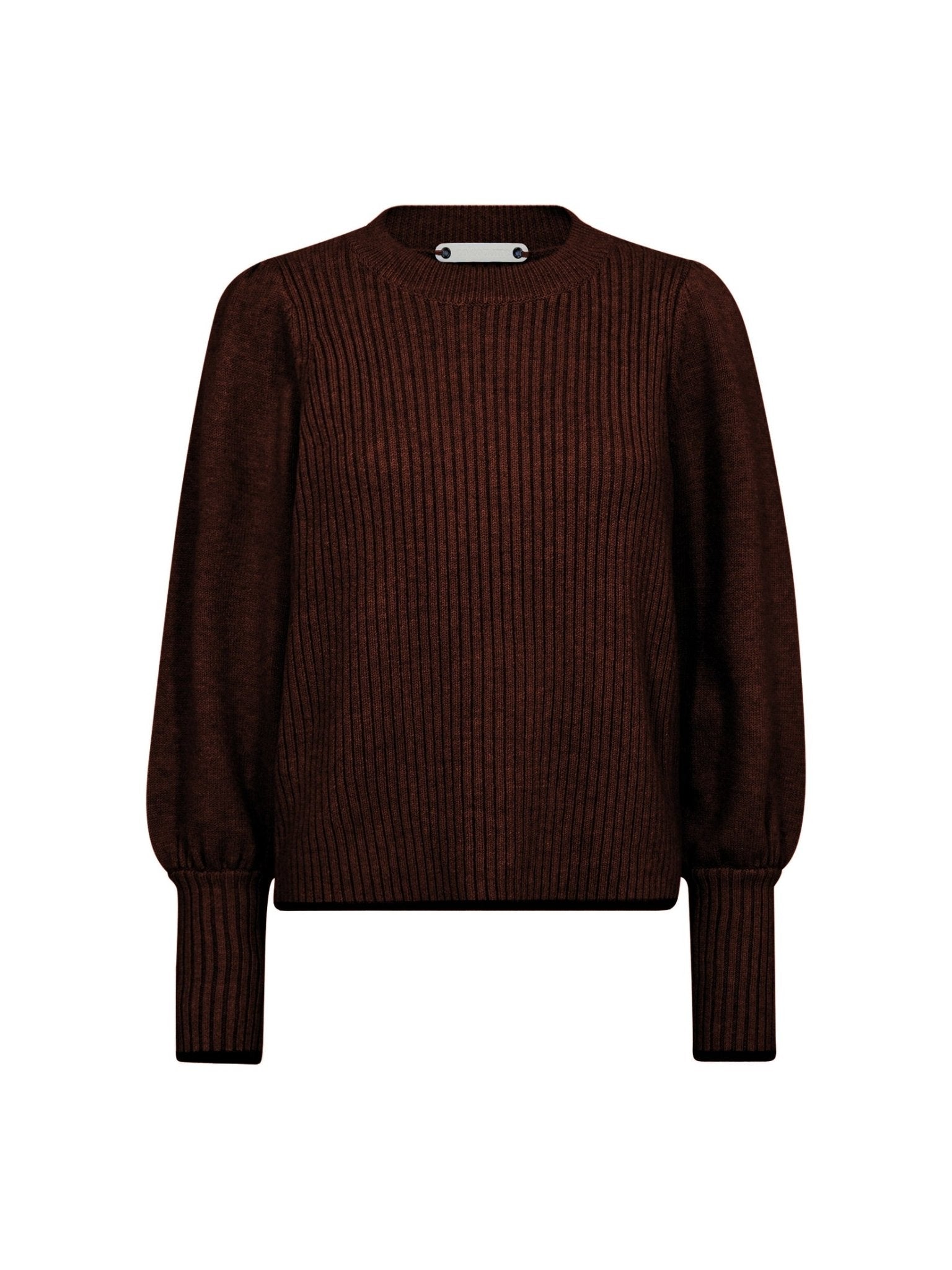 RowCC O - Puff Knit - Dark Brown - Co'couture