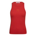 SaharaCC Embroidery Tank Top - Red - Co'couture