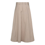 SalvieCC Anya Pleat Skirt - Bone - Co'couture