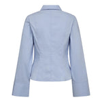 SannaCC Bell Sleeve Shirt - Pale Blue - Co'couture