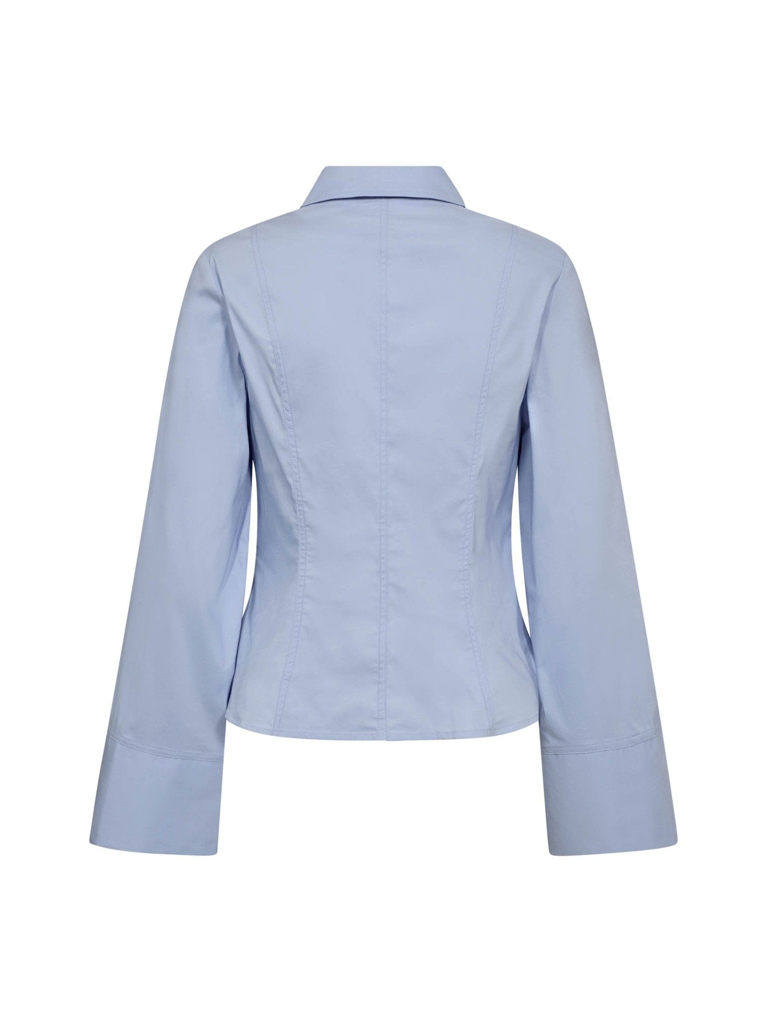 SannaCC Bell Sleeve Shirt - Pale Blue - Co'couture