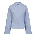 SannaCC Bell Sleeve Shirt - Pale Blue - Co'couture