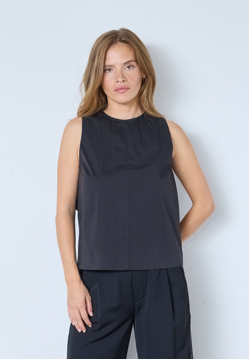 SannaCC Bow Top - Black - Co'couture