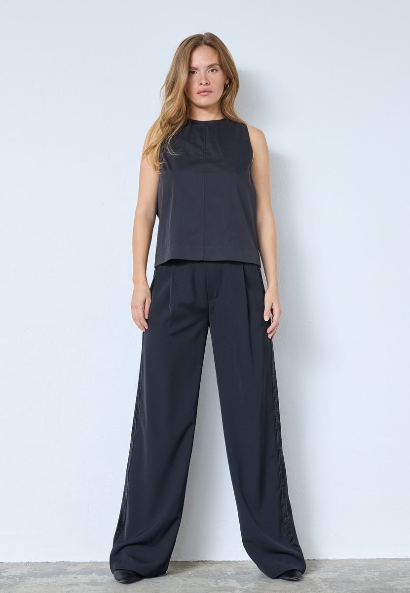 SannaCC Bow Top - Black - Co'couture