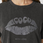 SiaraCC Acid Kiss Tee - Black - Co'couture