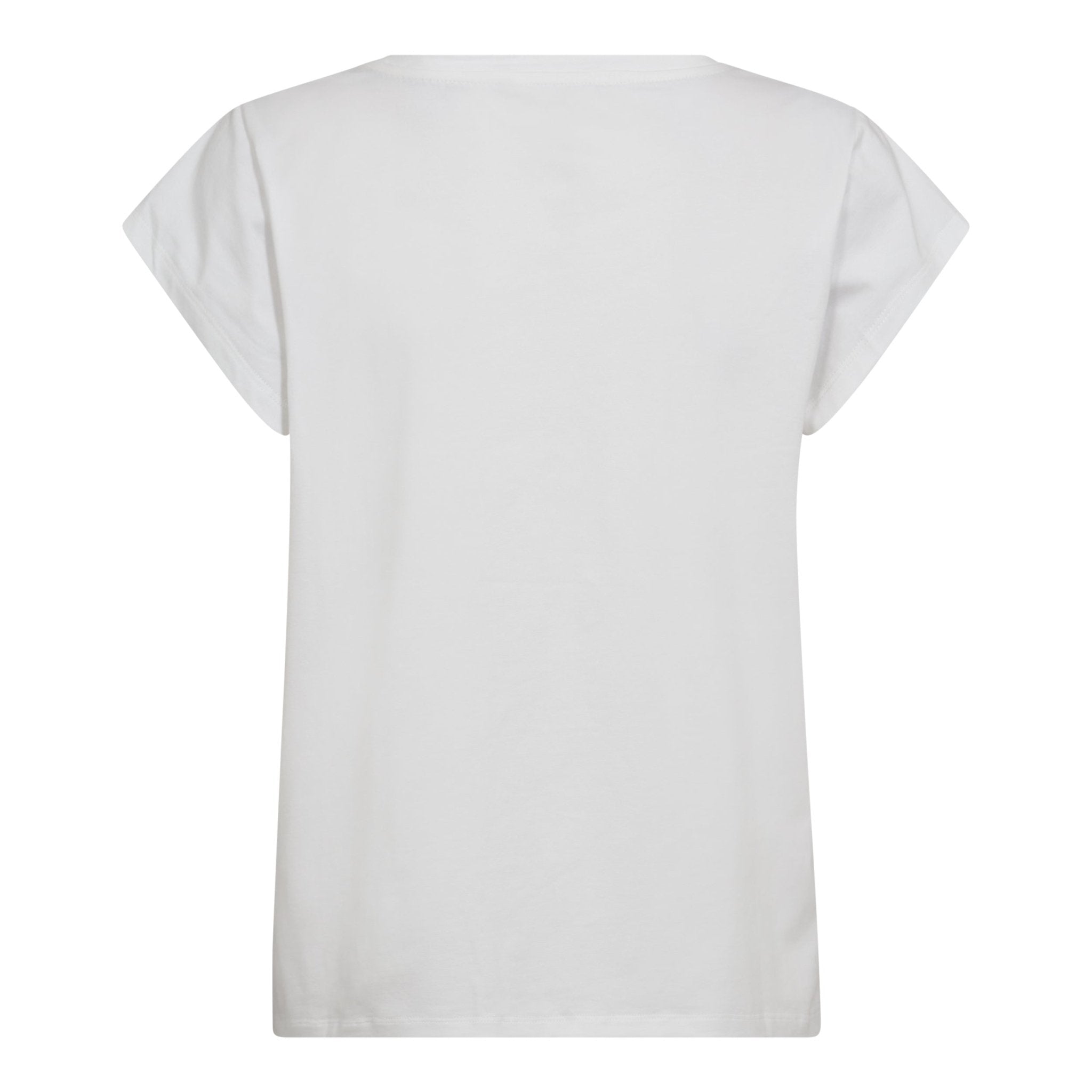 SiaraCC Metallic Joy Tee - White - Co'couture