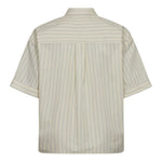 SimoCC Stripe SS Tie Shirt - PaleYellow - Co'couture