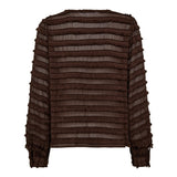 SivaCC V - Blouse - Dark Brown - Co'couture