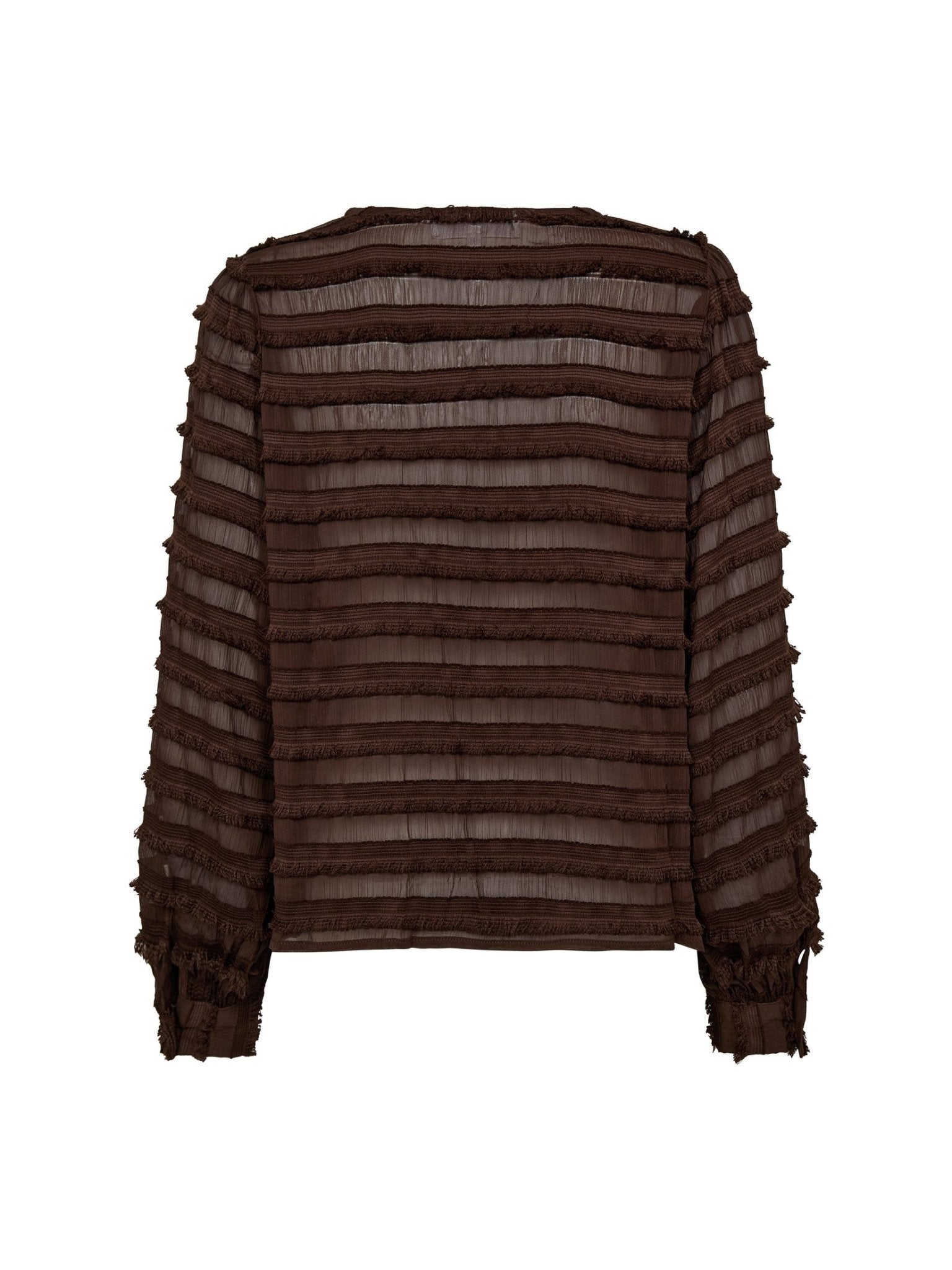SivaCC V - Blouse - Dark Brown - Co'couture