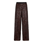 SophieCC Sequin Pant - Dark Brown - Co'couture