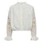 StinaCC Emb Blouse - Off white - Co'couture