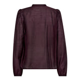 TaffyCC Smock V - Shirt - Winered - Co'couture