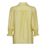 TassyCC Lace SS Shirt - PaleYellow - Co'couture